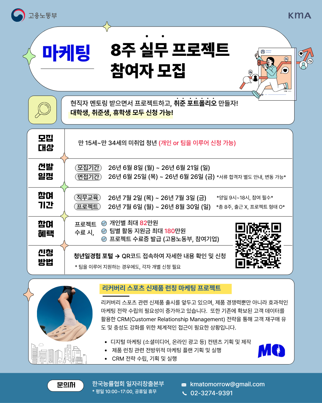 (사)한국능률협회 <미래내일 일경험/모스포츠 리커버리 스포츠 신제품 런칭 마케팅 프로젝트>