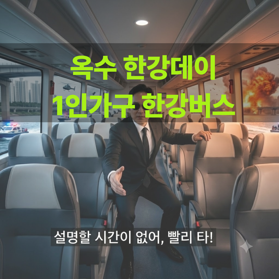 킹십리 <1인가구 옥수 한강버스 (내, 외국인)> 안내